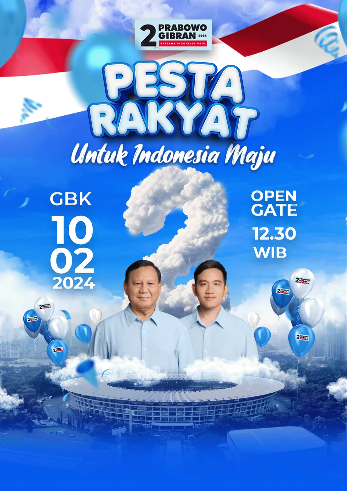 Pesta Rakyat Untuk Indonesia Maju